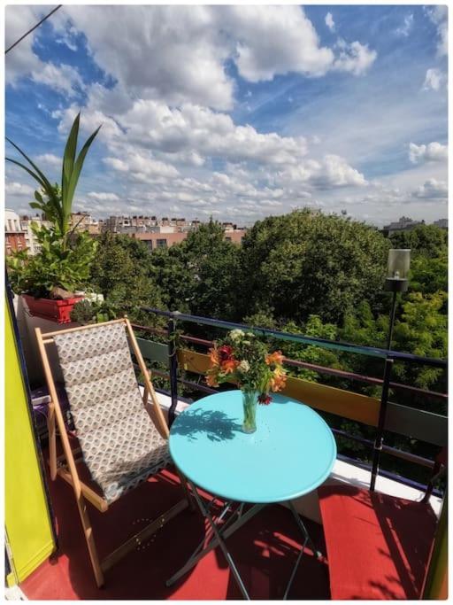 Canopee, Paisible, Chaleureux, Lumineux, Balcon Párizs Kültér fotó