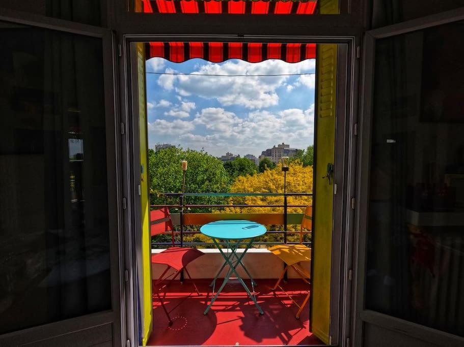 Canopee, Paisible, Chaleureux, Lumineux, Balcon Párizs Kültér fotó