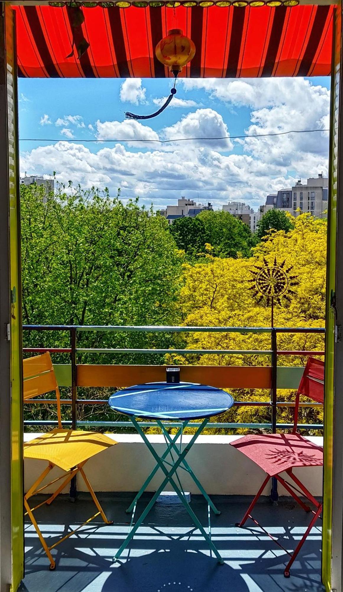 Canopee, Paisible, Chaleureux, Lumineux, Balcon Párizs Kültér fotó